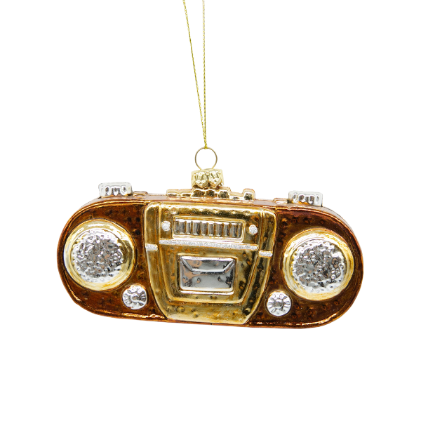 antique-radio-speaker-ornament-cheerful-design