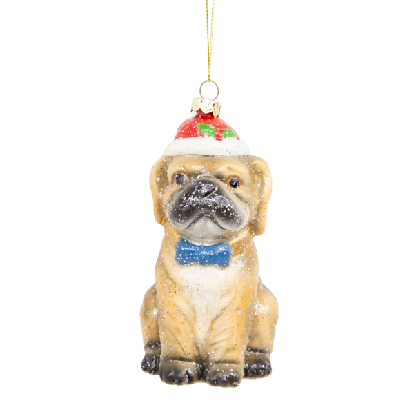 traditioneel-hond-met-kerstmuts-ornament-cheerful-design